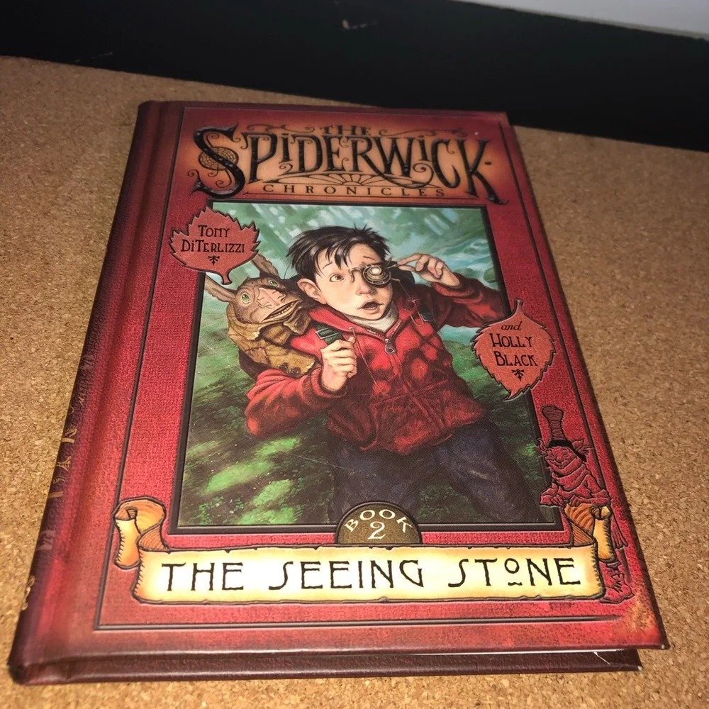 3/$15
The  Spiderwick Chronicles Book 2 The Seeing Stone Hardcover 03 6&up